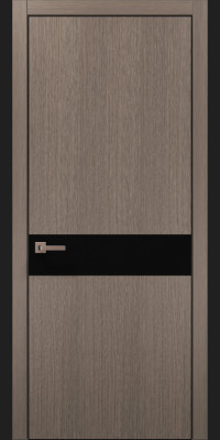 Міжкімнатні двері Папа Карло модель PL-03 колір  Дуб сірий