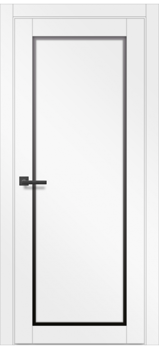 Міжкімнатні двері Grado Porte модель GP - 67 Склад, білий матовий.