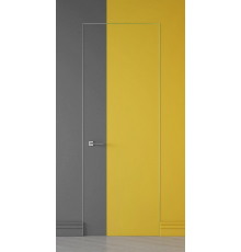 Міжкімнатні двері прихованого монтажу Grado Porte модель GP - 00  у комплекті з алюмінієвим коробом та фурнітурою AGB (Італія)