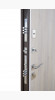 Вхідні двері Aвwehr модель Country (колір RAL 8019 + Сосна Прованс) комплектація COTTAGE