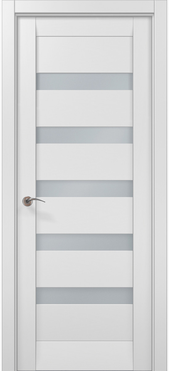 Міжкімнатні двері Папа Карло модель ML-00F колір білий матовий
