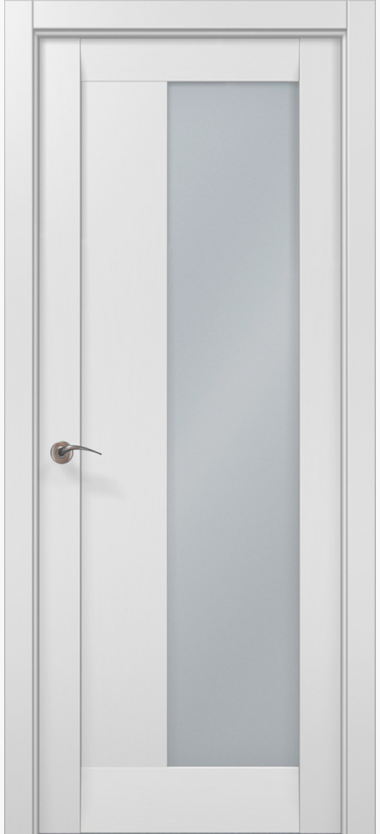 Міжкімнатні двері Папа Карло модель ML-20 колір Білий матовий