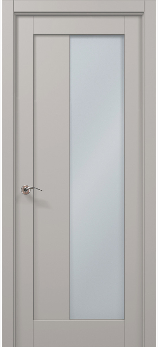 Міжкімнатні двері Папа Карло модель ML-20 колір Білий матовий