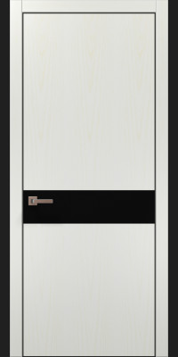 Міжкімнатні двері Папа Карло модель PL-03 колір Ясень білий