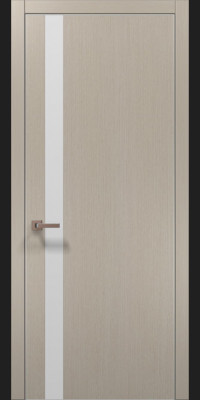 Міжкімнатні двері Папа Карло модель PL-04 колір Дуб кремовий