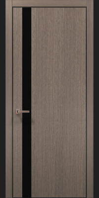 Міжкімнатні двері Папа Карло модель PL-04 колір Дуб сірий