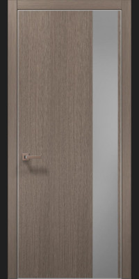 Міжкімнатні двері Папа Карло модель PL-05 колір Дуб сірий